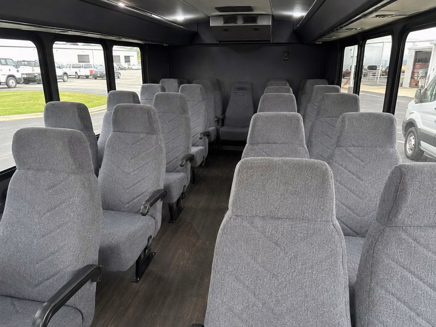 20 passenger minibus inside