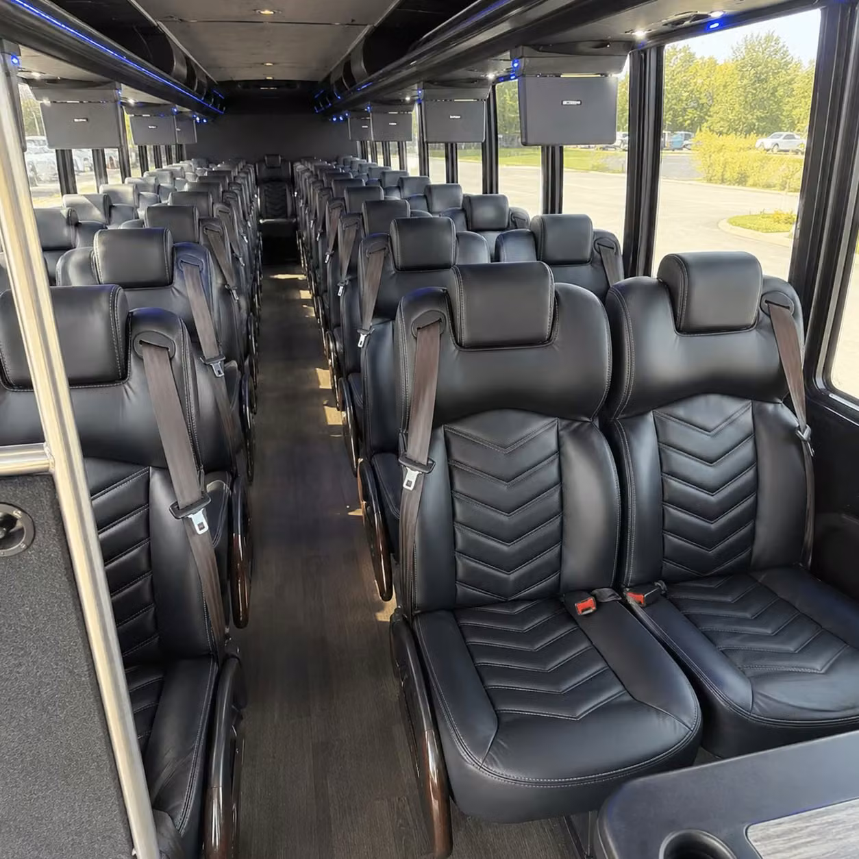30 passenger minibus interior