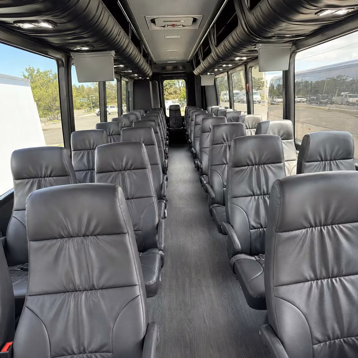 35 passenger minibus interior
