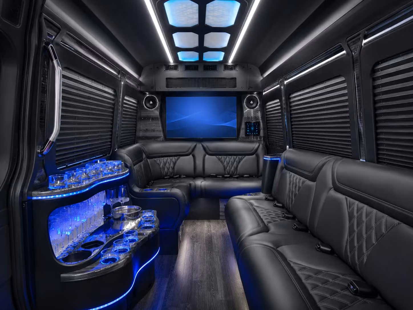 construction site and workforce shuttles across the irving and dfw area