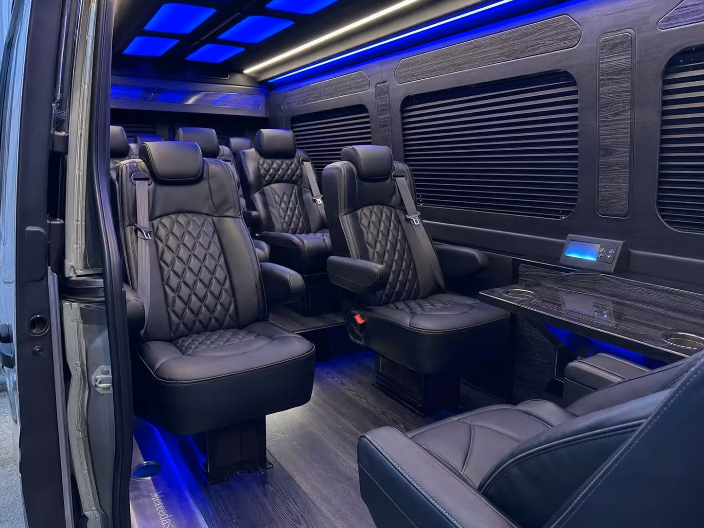 sprinter van transportation for groups and events across irving